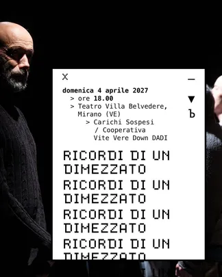 RICORDI DI UN DIMEZZATO – MOLECOLE Teatro Villa Belvedere – Mirano 04/04