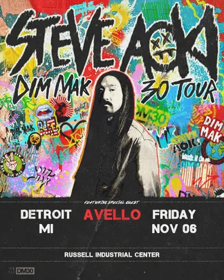 Steve Aoki: Dim Mak 30 Tour