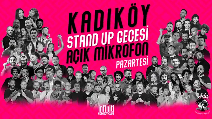 Kadıköy Stand Up Gecesi Pazartesi Açık Mikrofon