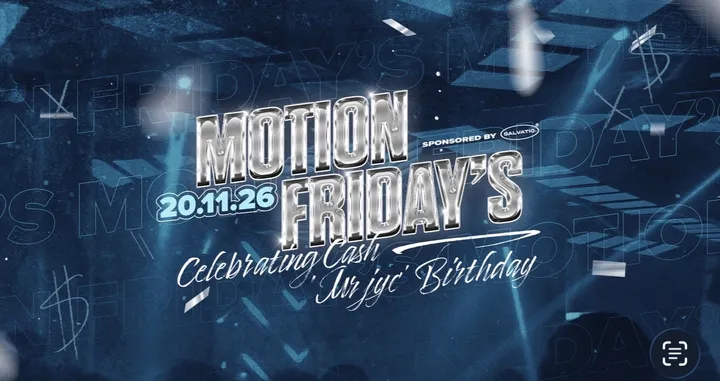 Motion Friday’s  Cash Birthday Bash Edition 💥🍾