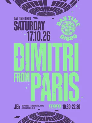 Dimitri From Paris - Day Time Disco - Joshua Brooks Manchester