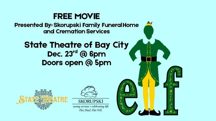 Free Movie: Elf @ The State Theatre of Bay City