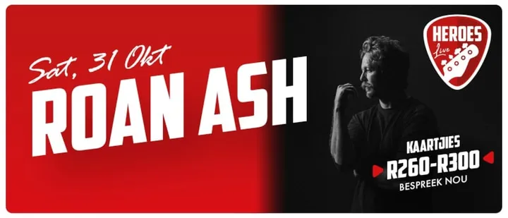Roan Ash | Heroes Live