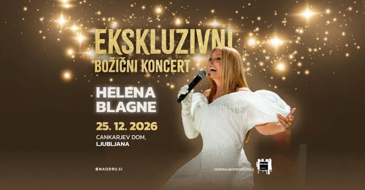 Helena Blagne, ekskluzivni božični koncert