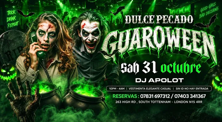 GUAROWEEN @DULCE PECADO NIGHTCLUB