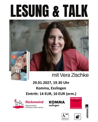 Lesung & Talk mit Vera Zischke – „Pina fällt aus“