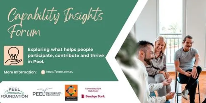 Peel Community Foundation: Capability Insights Forum