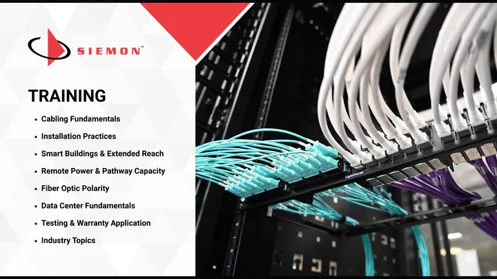 Siemon Sydney Installer Training Course