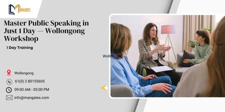 Master Public Speaking in Just 1 Day — Wollongong Workshop