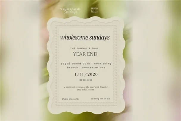 Wholesome Sundays x nuru haus | The Sunday Ritual : Year End