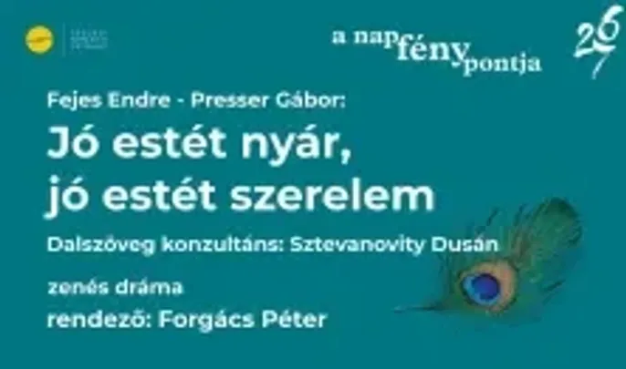 Fejes E. - Presser G.: JÓ ESTÉT NYÁR, JÓ ESTÉT SZERELEM
