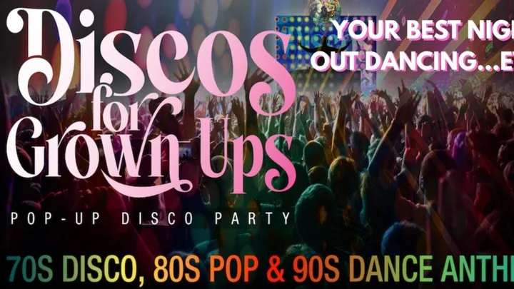 CHRISTMAS Disco Party for Grown Ups