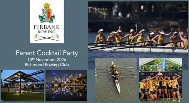 2026 Firbank Rowing Parents' Cocktail Party