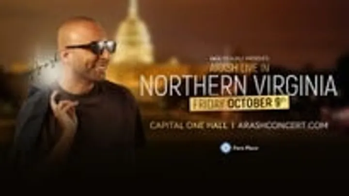 Arash Live in Northern Virginia