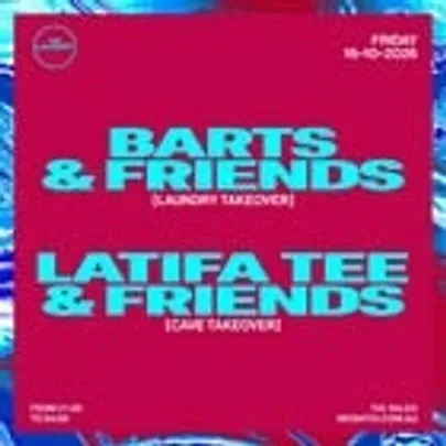 Chinese Laundry Invites BARTS [NAARM/MELB] & FRIENDS + LATIFA TEE & FRIENDS