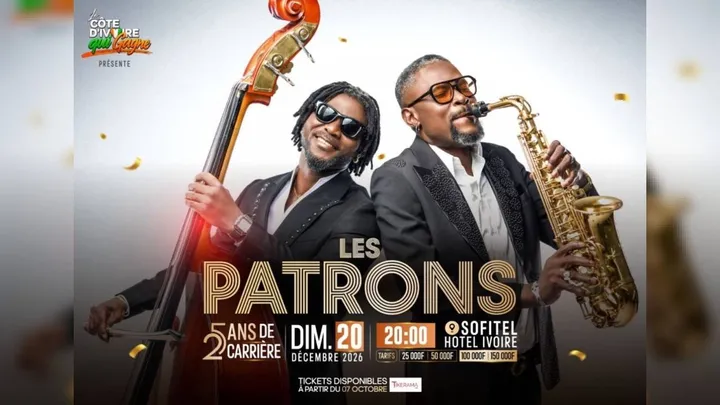 Les patrons en concert live