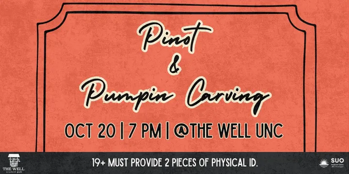 Pinot & Pumkin Carving (19+)
