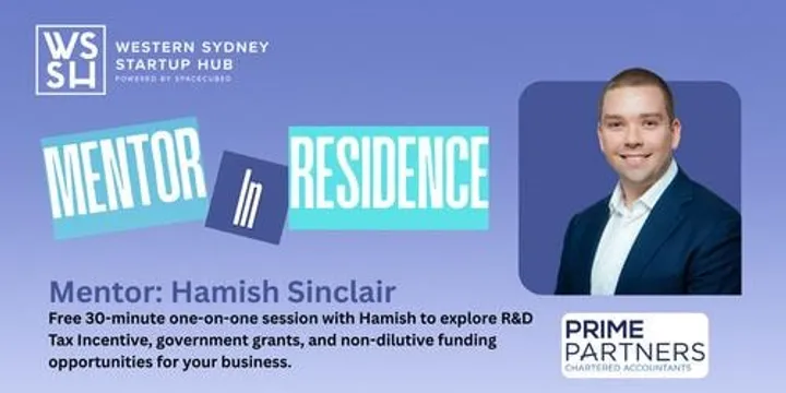 Government Grant Support Office Hours with Hamish Sinclair