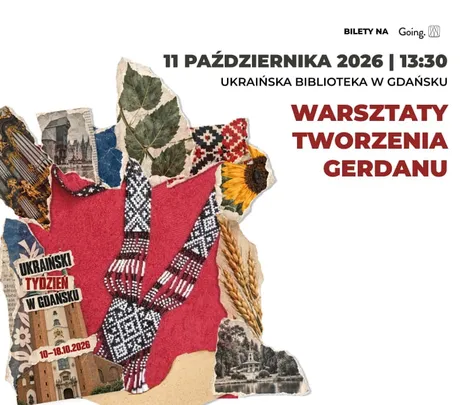 Warsztaty tworzenia gerdanu - Ukraiński Tydzień w Gdańsku