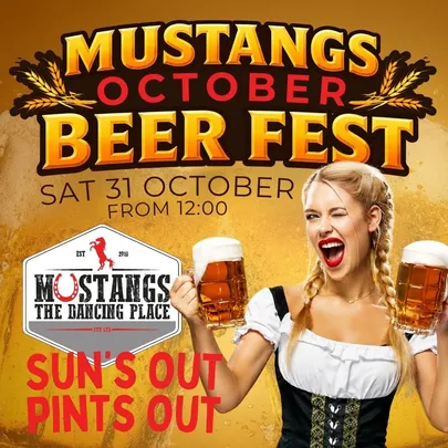 MUSTANGS OCTOBER BEER FEST