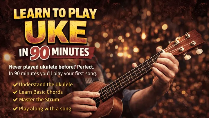 Learn To Play Ukulele In 90 Minutes