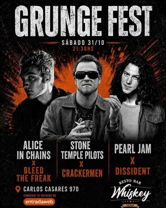 Grunge Fest en Whiskey Bar