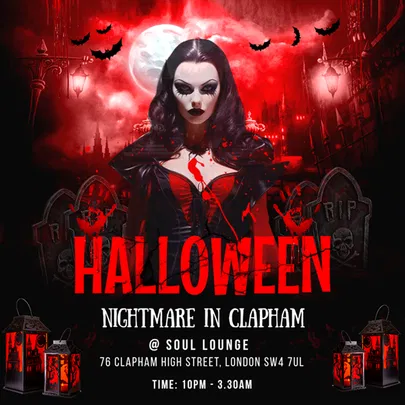 Nightmare In Clapham - Halloween Party