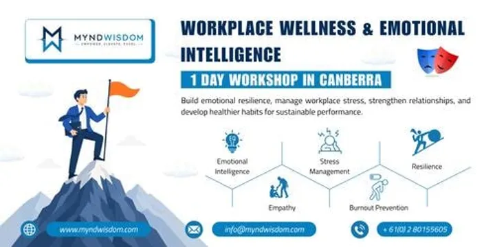 Workplace Wellness & Emotional Intelligence: 1 Day Workshop in Canberra