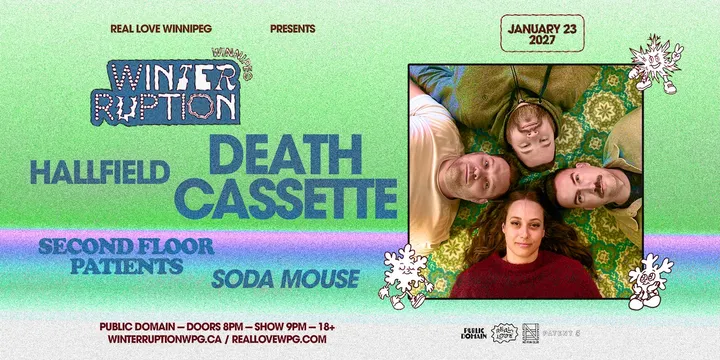 WTRPTN27 ❄︎ Death Cassette, Hallfield, Second Floor Patients, Soda Mouse
