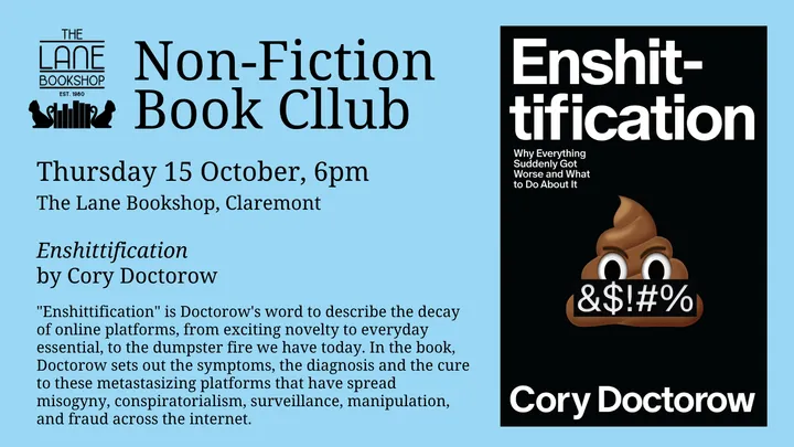 The Lane Non-Fiction Book Club - October