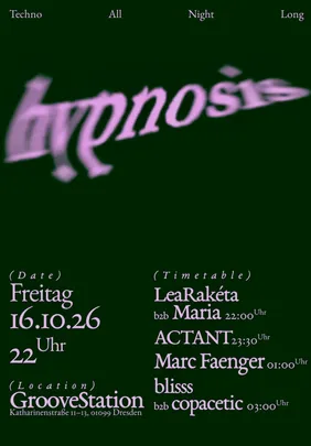 hypnosis with Marc Faenger