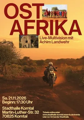 Ostafrika - Multivisionsshow mit Achim Landwehr