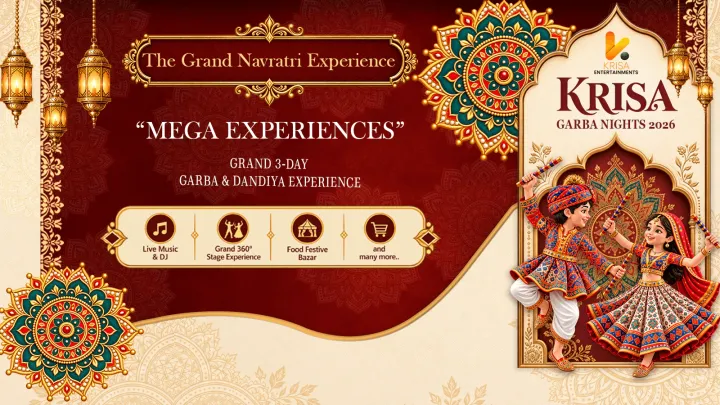 Krisa Garba Nights 2026 – The Grand Navratri Experience
