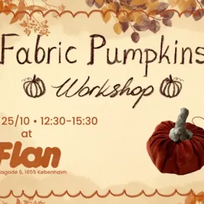 Fabric Pumpkins Workshop