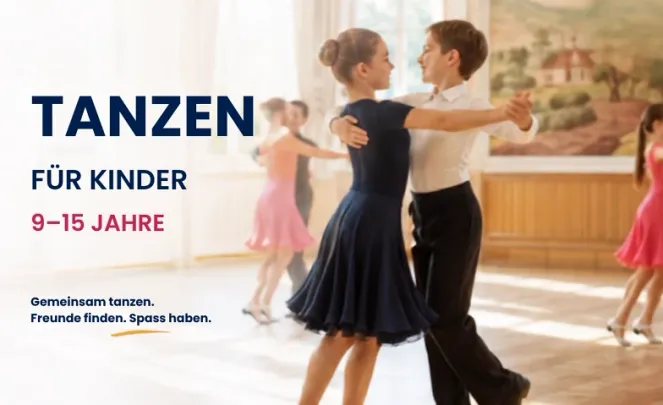 Tanzkurs für Kinder & Jugendliche – Social Dance, 9–15 Jahre