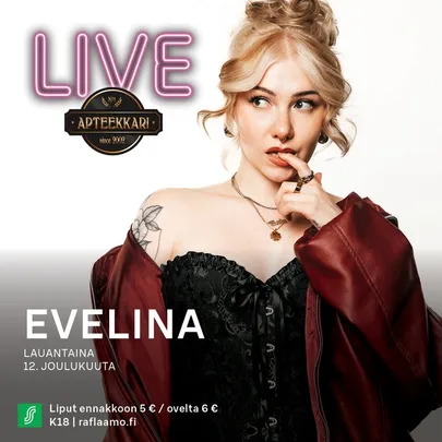 APTEEKKARI LIVE: EVELINA 12.12