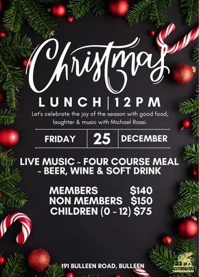 Sala Venezia Christmas Day Lunch 2026