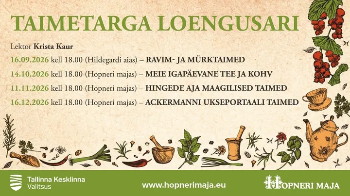 Taimetarga loenguasari "HINGEDE AJA MAAGILISED TAIMED"