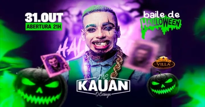 BAILE DE HALLOWEEN com MC KAUAN O Coringa
