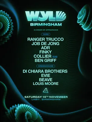WYLD Birmingham: Ranger Trucco, Job de Jong, Di Chiara Brothers