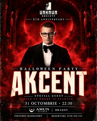 AKCENT X UNKNWN - HALLOWEEN PARTY  5th anniversary