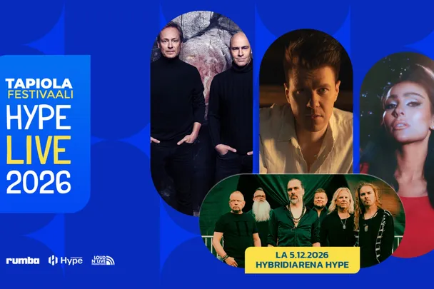 Hype Live pikkujoulut: YÖ, Neon 2, Sara Siipola, Olli Halonen