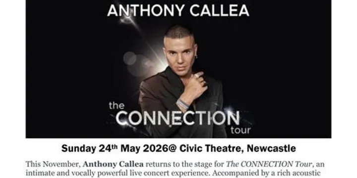 Songs That Bring Us Together with Anthony Callea