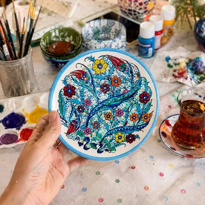 Painting Classes Franklin: Ceramic Plates & Bowls