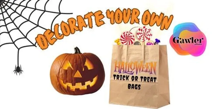 Decorate your own Trick or Treat Bag