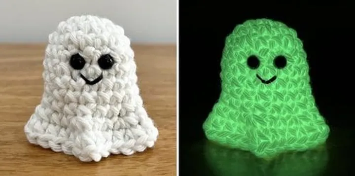 Halloween Crochet | glow in the dark crochet workshop
