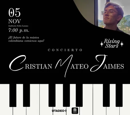 Concierto Cristian Mateo Jaimes - Rising Stars