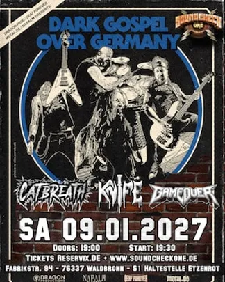 Knife - Game Over - Catbreath - Dark Gospel Over Germany