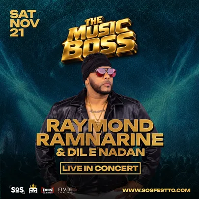 Raymond Ramnarine & Dil E Nadan Live In Concert | ’The Music Boss’ FLWR EVENT SPACE SOSfest INC