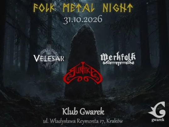 Folk Metal Night: Runika + Velesar + Merkfolk